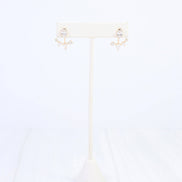 Mae CZ Ear Jacket Earrings – Gold