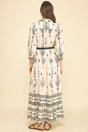 Caroline Tiered Shirt Dress