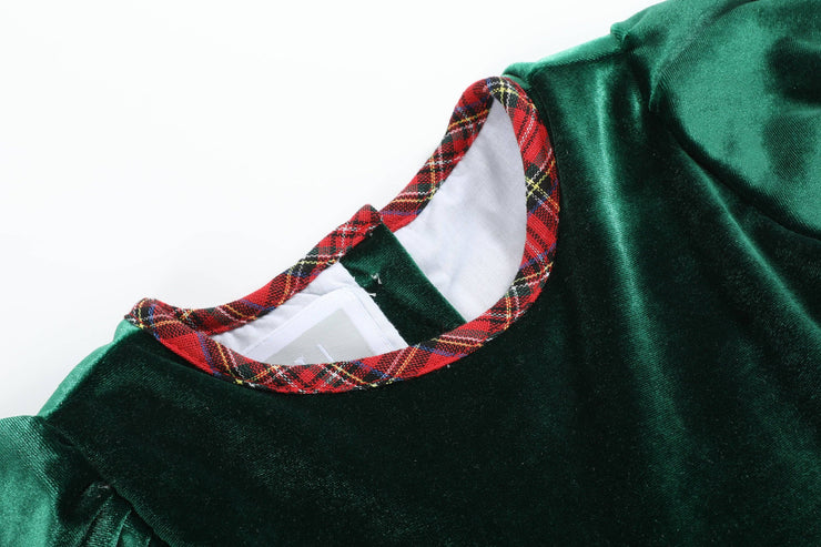 Emerald Tartan Holiday Dress