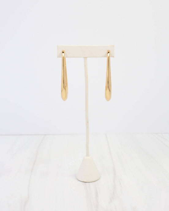 Artsy Hoop Earring Gold