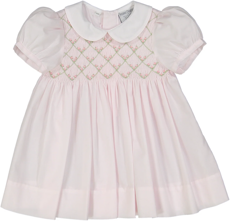 Rose Garden Smocked Dress