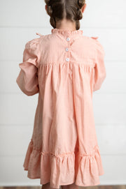 Annie Blush Ruffle Dress