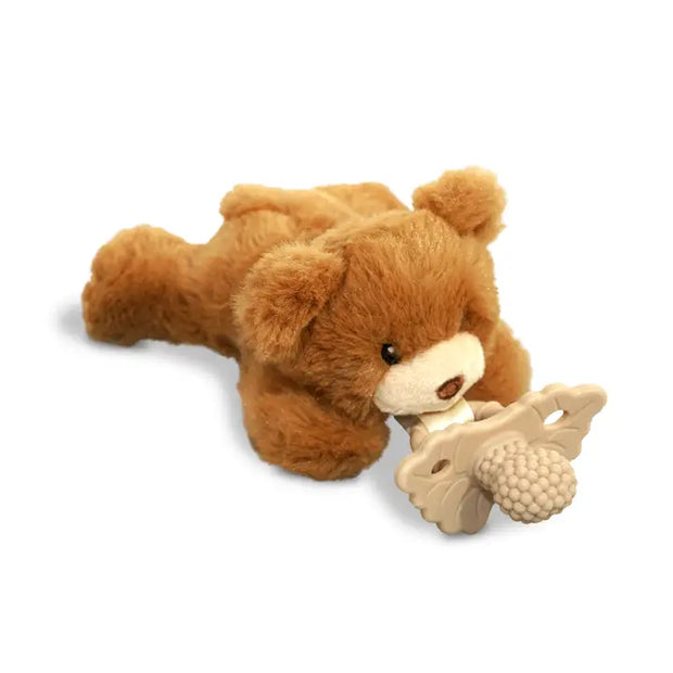 Razbuddy Bobby Bear Paci/Teether Holder