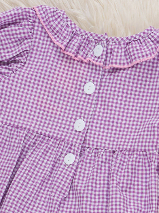 Gorgeous Ghosty Smocked Gingham Dress
