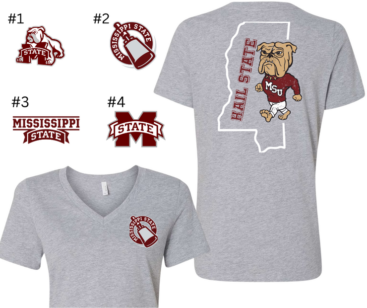 Hail State Vintage Tee – Customizable Game Day Style