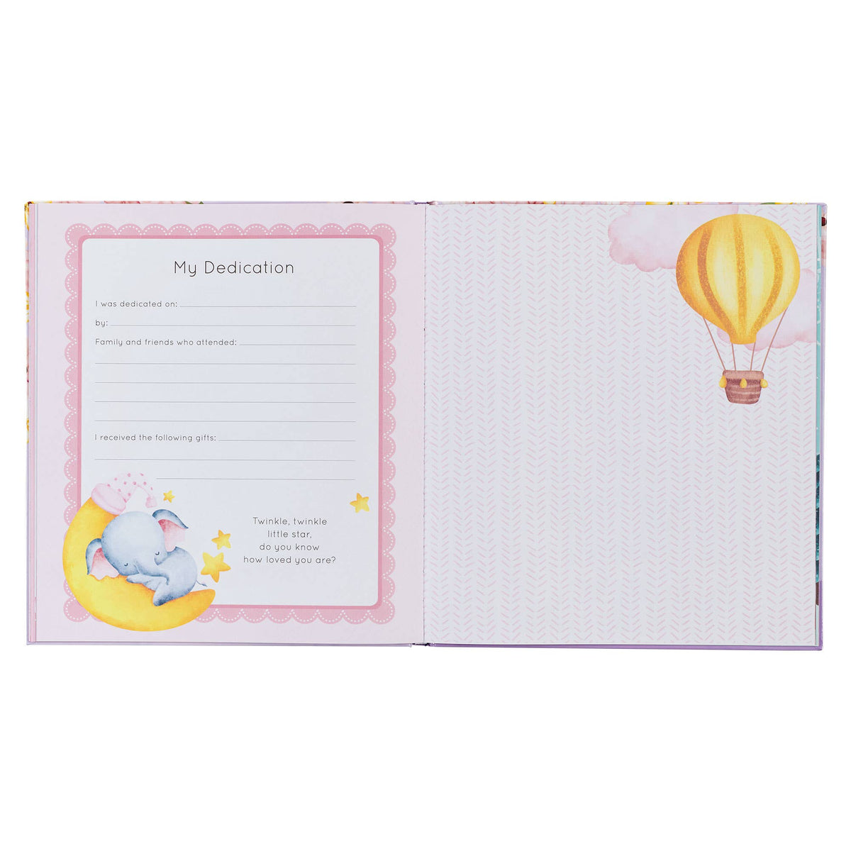 My First Year Memory Book – Baby Girl