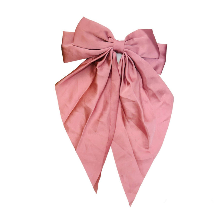 Satin Game Day Hair Bows