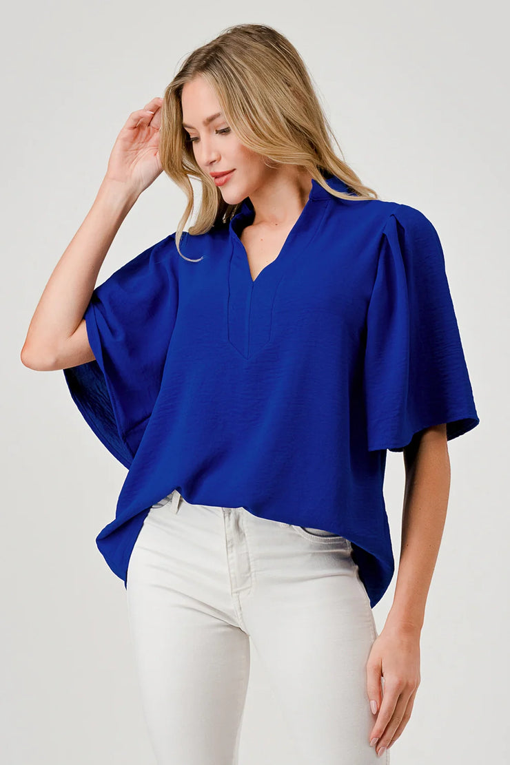 GiGi Flutter Sleeve Top