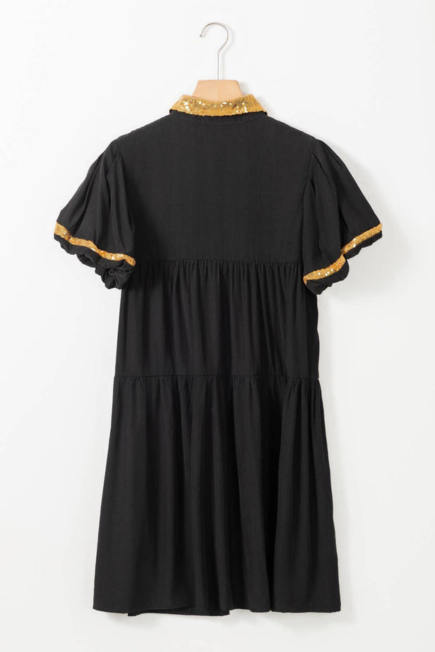 Gold Rush Saints Gameday Dress