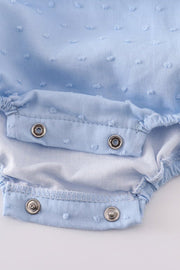 Blue Swiss Dot American Flag Bubble