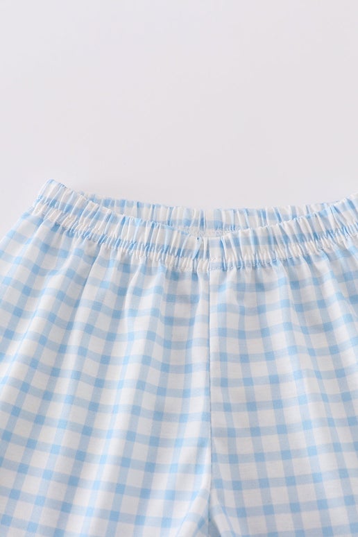 Blue American Flag Set